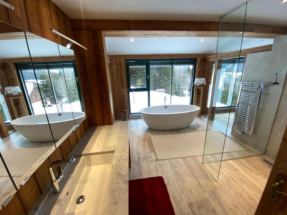 Chalet Sodamin Alpin Mit Wellness Hohentauern Exterior foto
